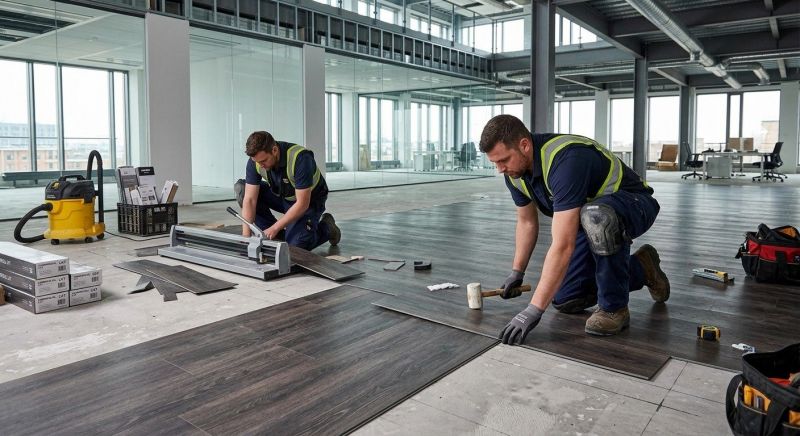Our team working on Flooring Service projects in Golden, CO