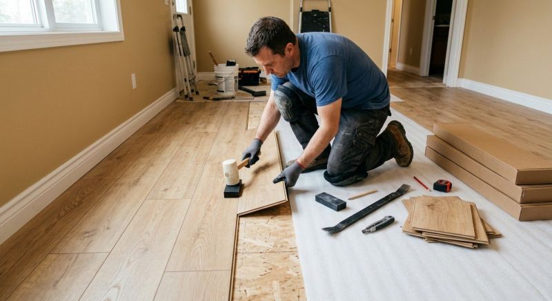 Laminate Floor Installation in Nederland, CO