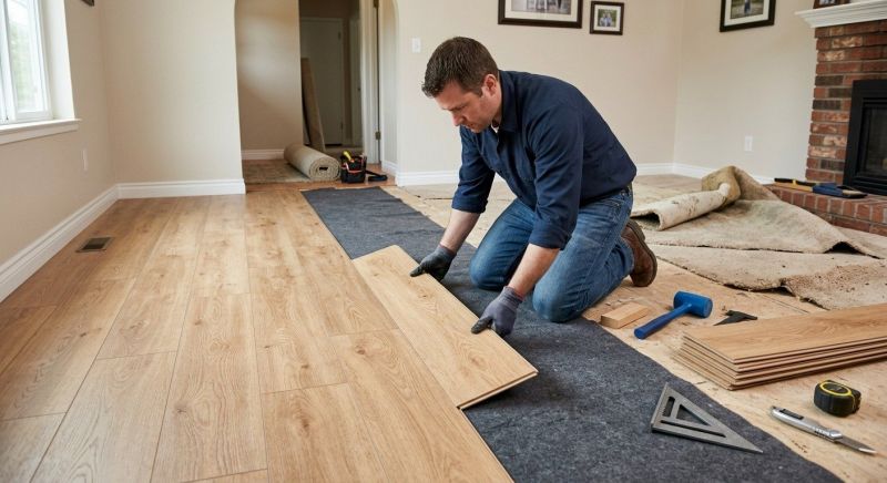 Laminate Floor Remodeling in Golden, CO