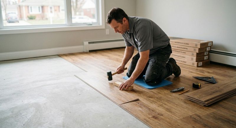 Linoleum Floor Installation in Englewood, CO