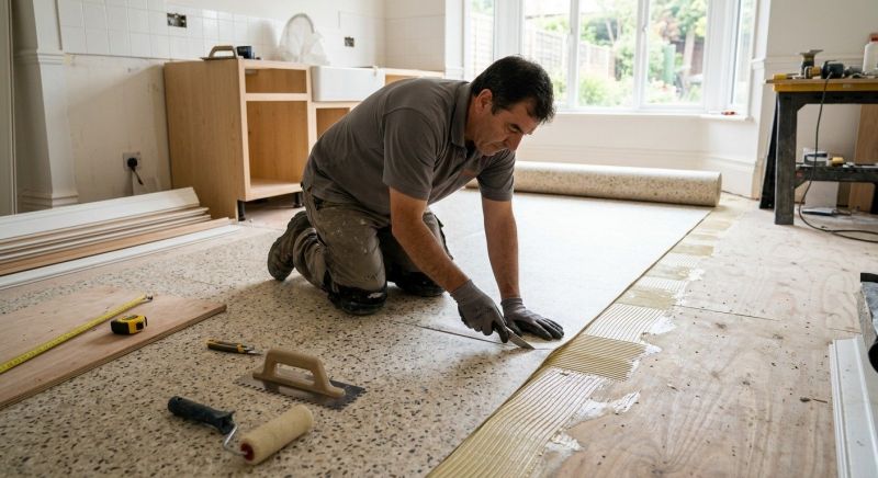 Linoleum Floor Installation in Lafayette, CO