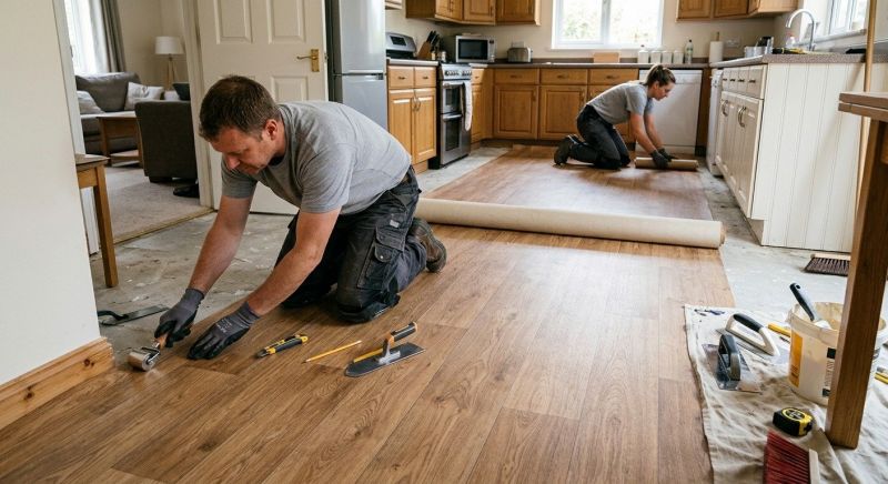 Linoleum Floor Installation in Golden, CO