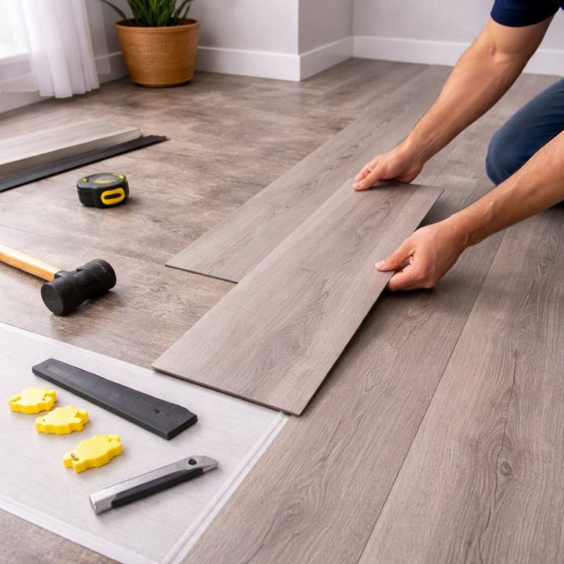 Luxury Vinyl Tile Installation in Littleton, CO