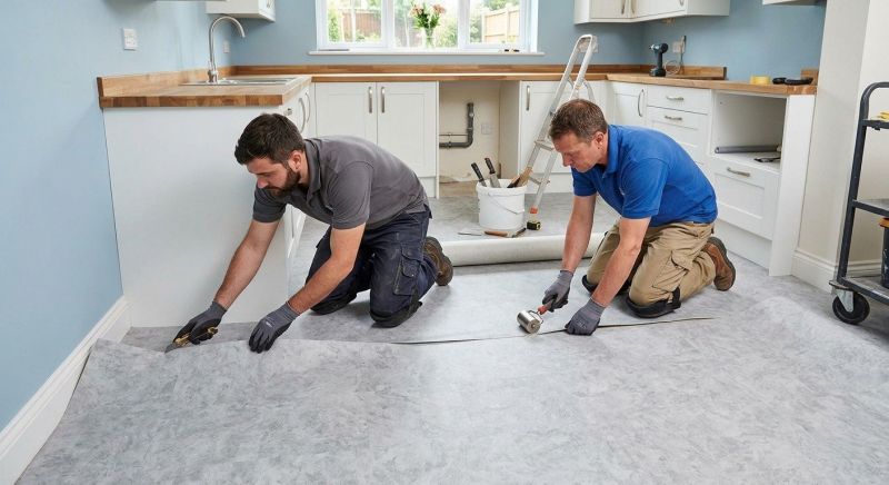 Sheet Linoleum Installation in Golden, CO