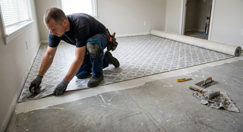 Sheet Vinyl Installation in Nederland, CO