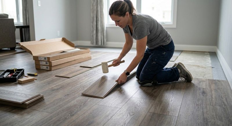 Vinyl Plank Floor Installation in Golden, CO