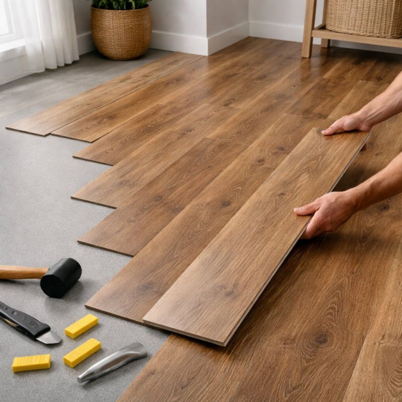 Vinyl Plank Floor Installation in Golden, CO